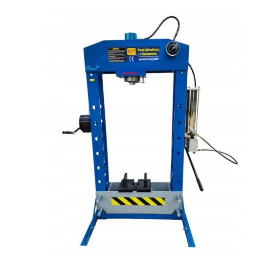 PROFESJONALNA SPAWANA PRASA HYDRAULICZNO PNEUMATYCZNA 50T BESTPRO PPH501